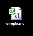 CSVファイル